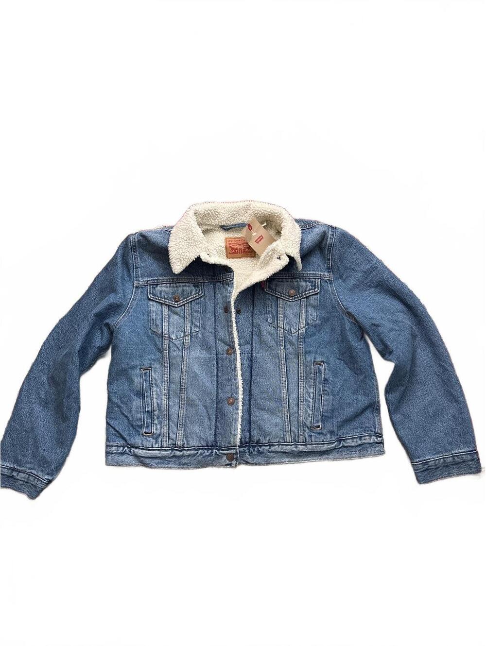 Levi's Original Sherpa Lined Denim Trucker Jacket XL